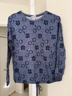 Harry Potter Wizarding World Sweater with Drawstring Size Small, New